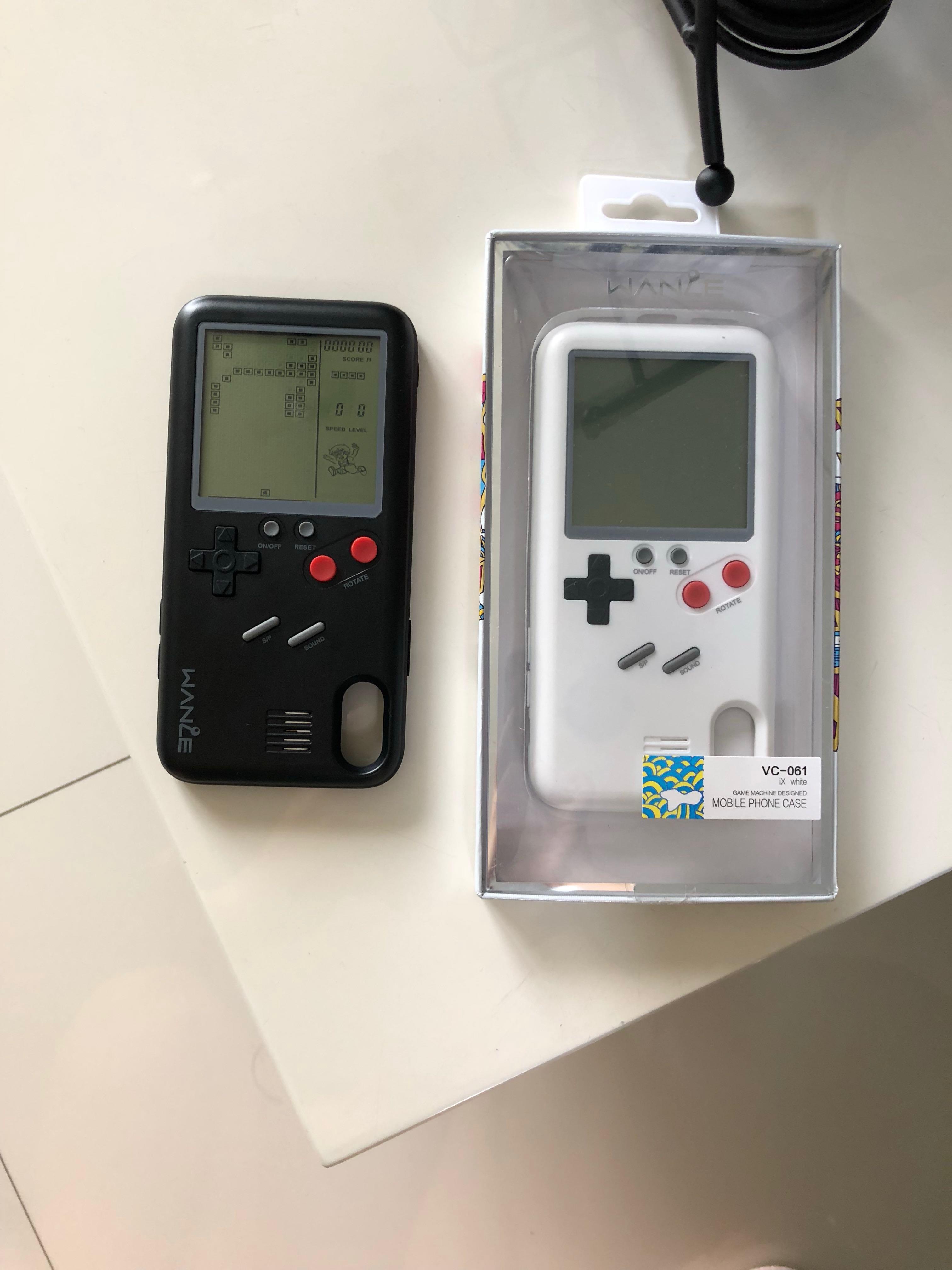 Gameboy Brick Game Iphone X Handheld Console Case Video Gaming Gaming Accessories On Carousell