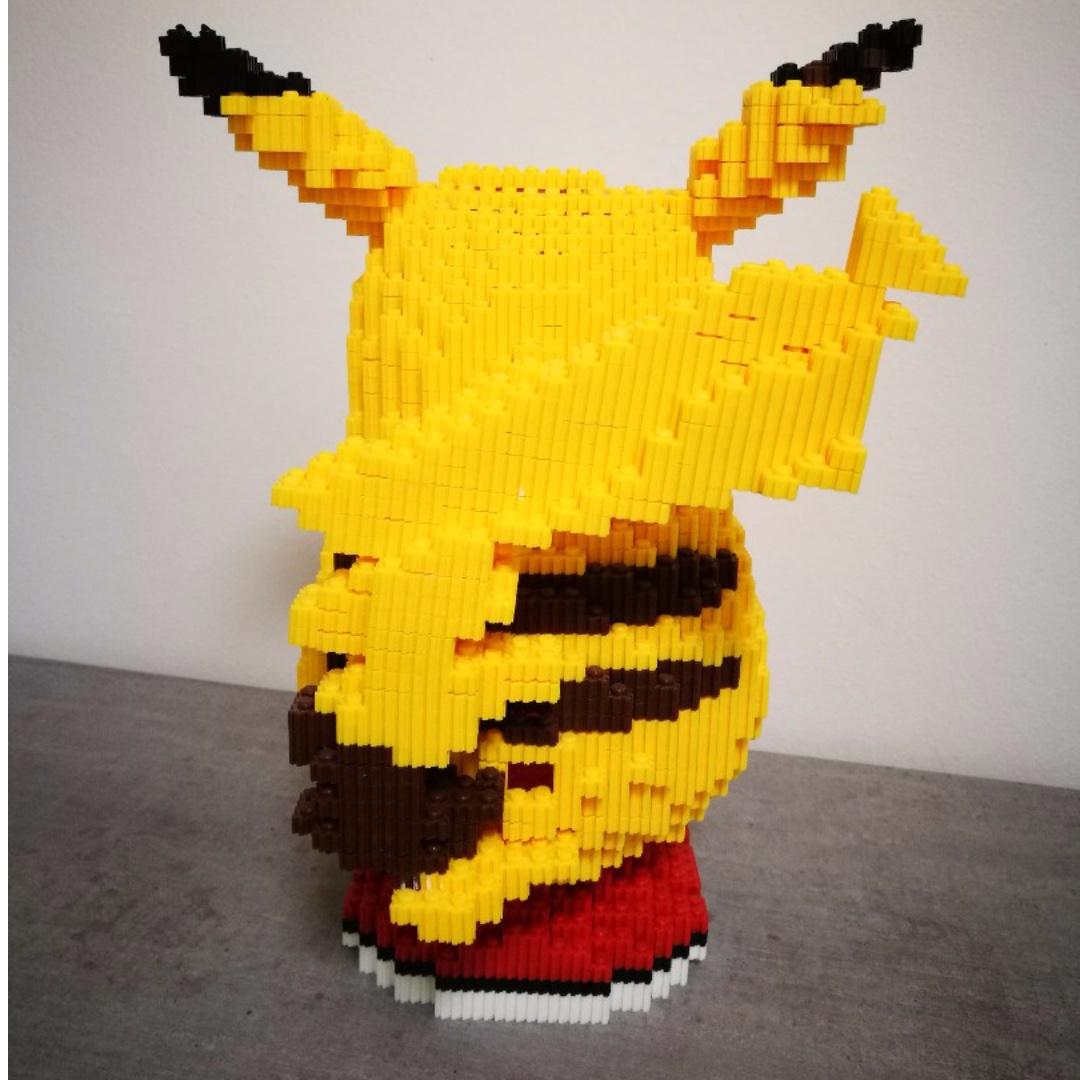 giant lego pikachu