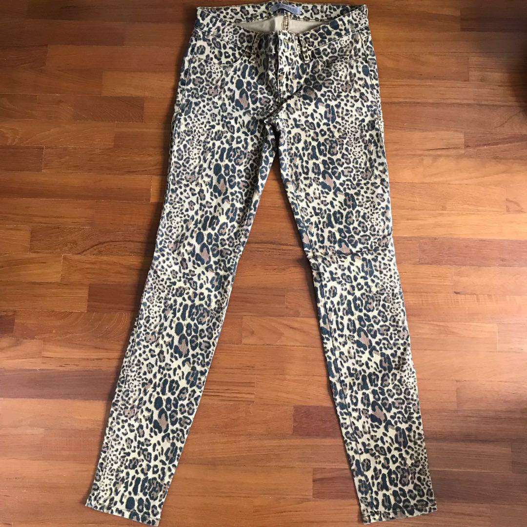 guess leopard jeans