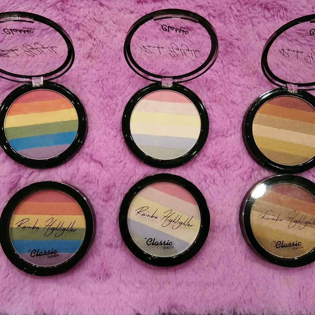 Highlighter Rainbow Produk Badan Dan Kecantikan Makeup Di Carousell