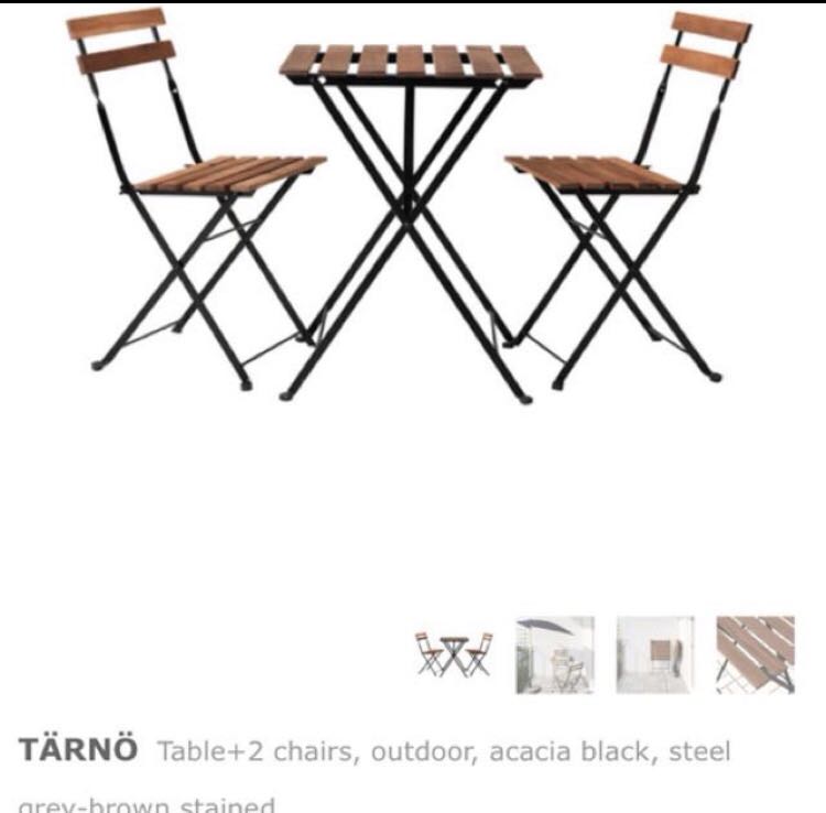 Ikea Outdoor furniture, Furniture, Tables & Chairs on Carousell