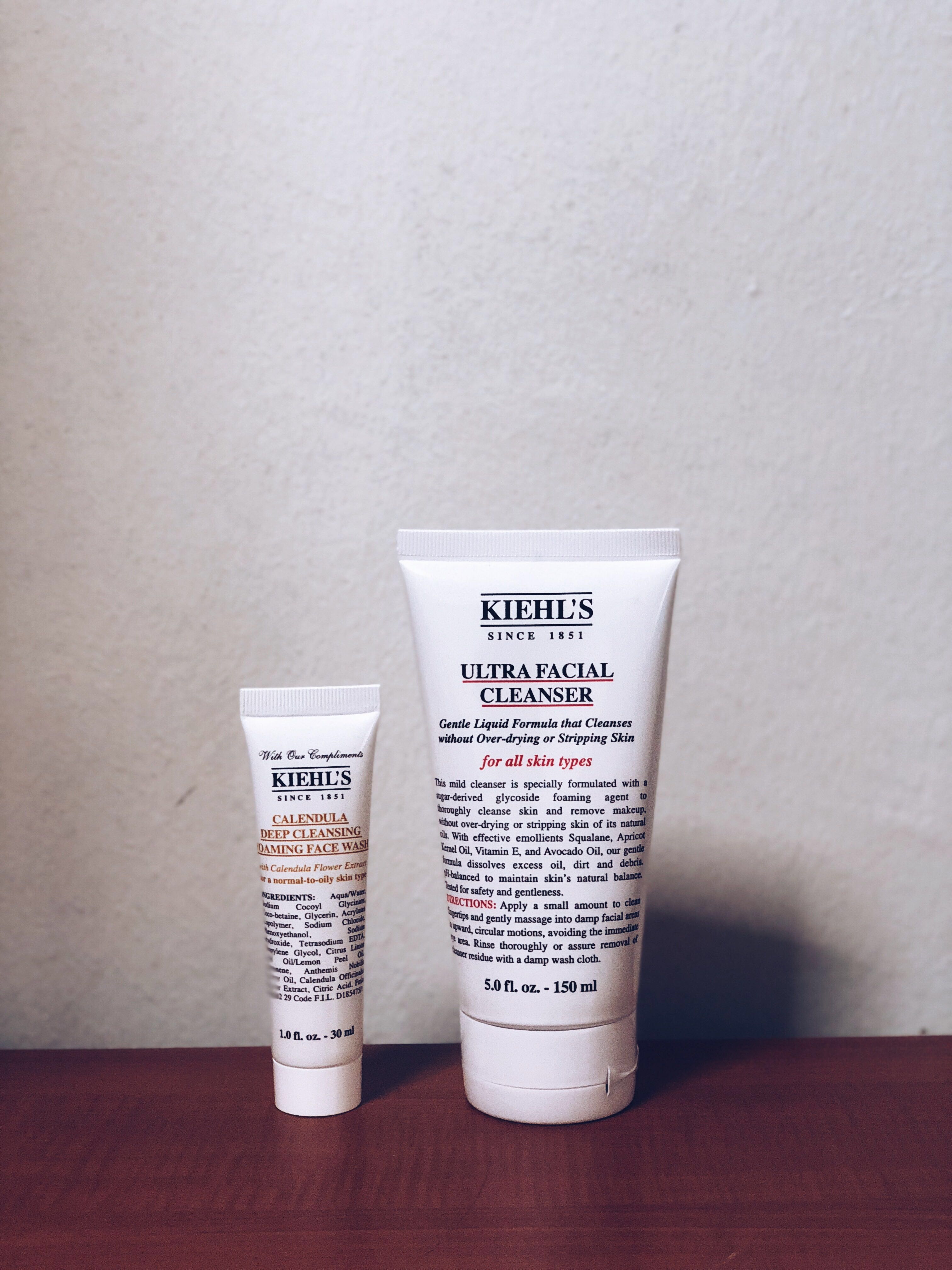 kiehl's foaming facial cleanser