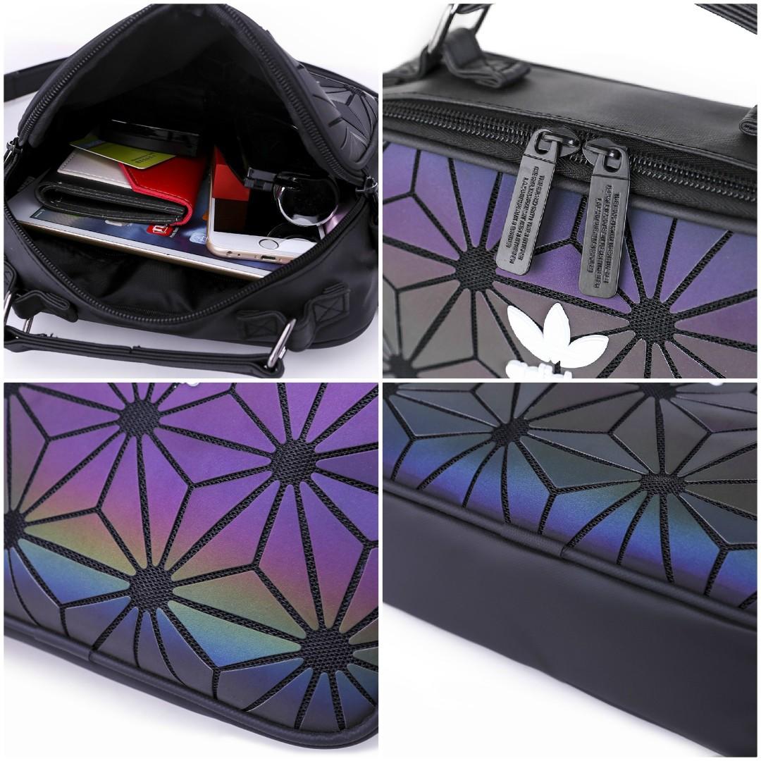 Latest Adidas X Issey Miyake 3D Unisex Sling Shoulder Bag Dazzle