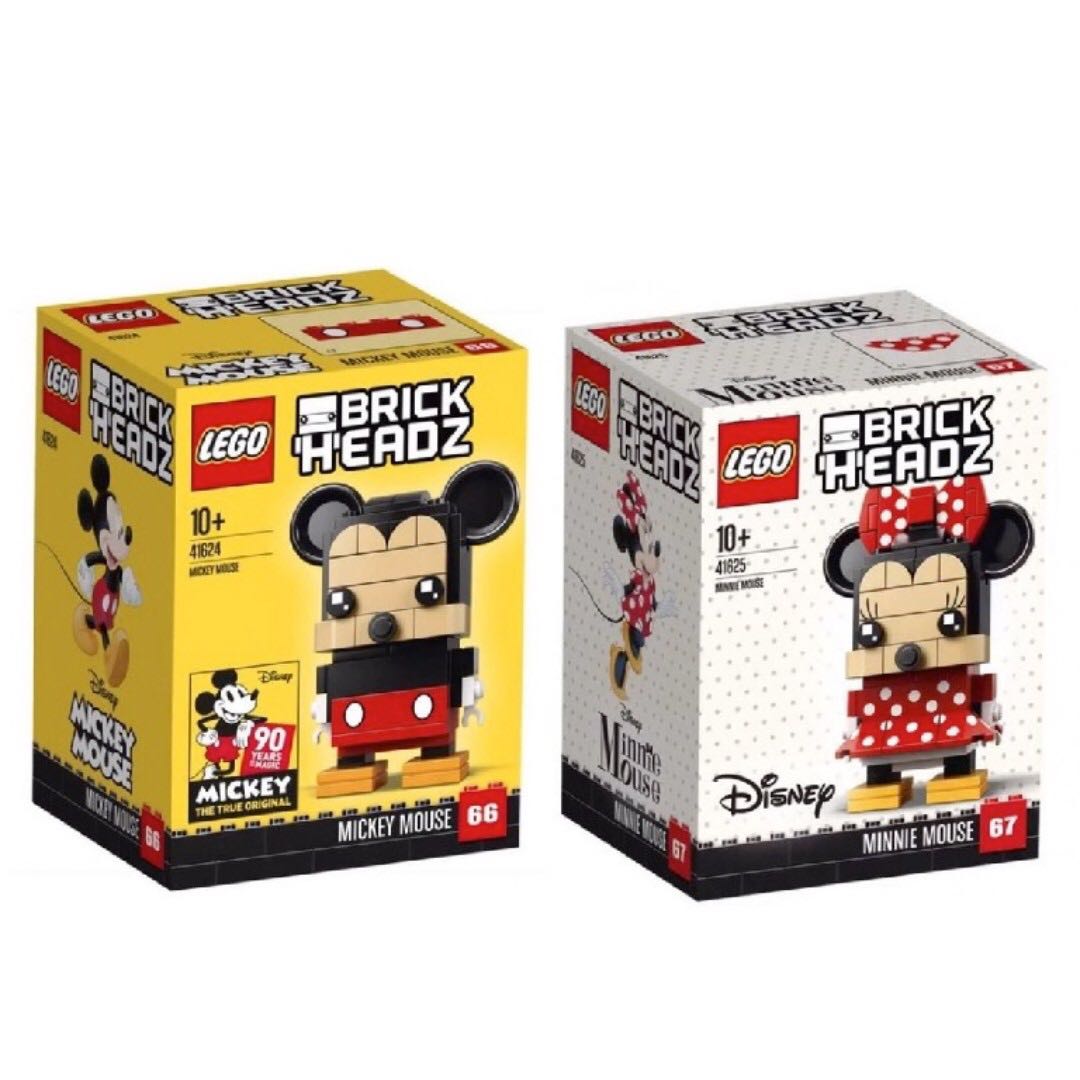 LEGO 41624+41625 BrickHeadz Micky and Minnie Mouse  BRAND NEW