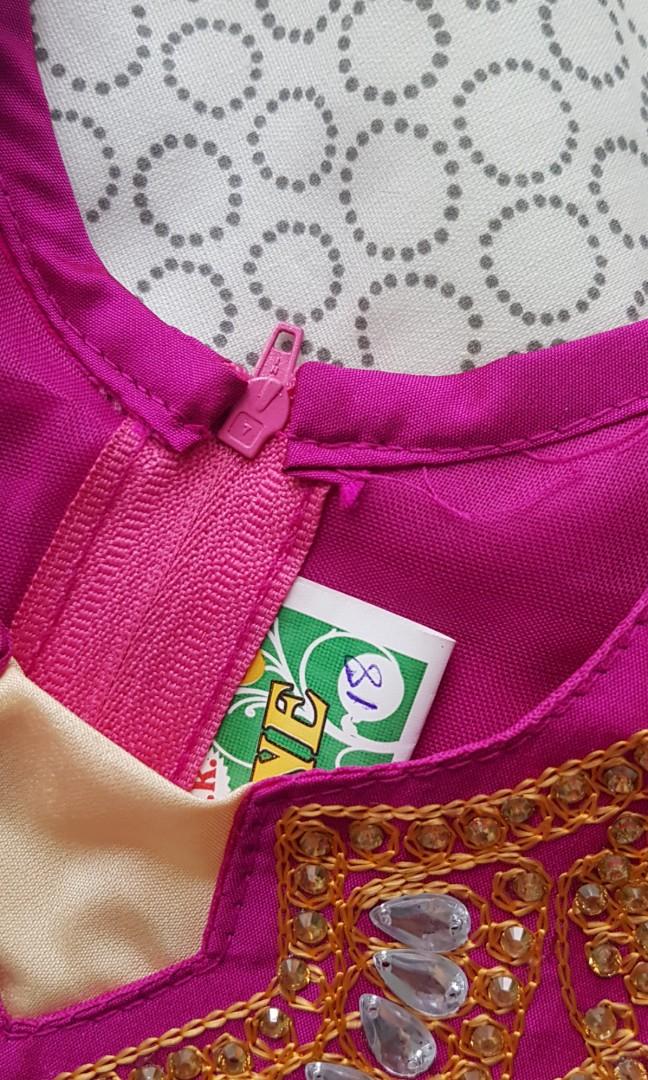 Little girl Indian Costume, Babies & Kids, Babies & Kids Fashion on