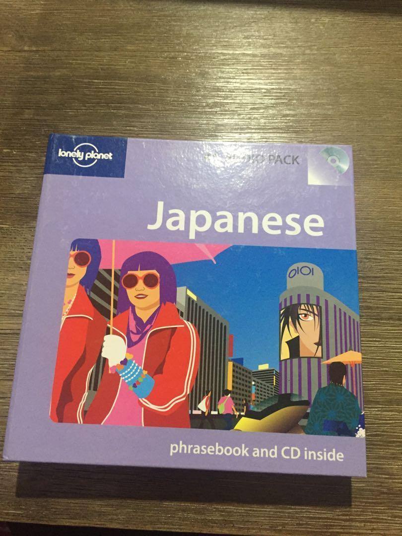 Lonely Planet Japanese Phrasebook With Audio Cd Books