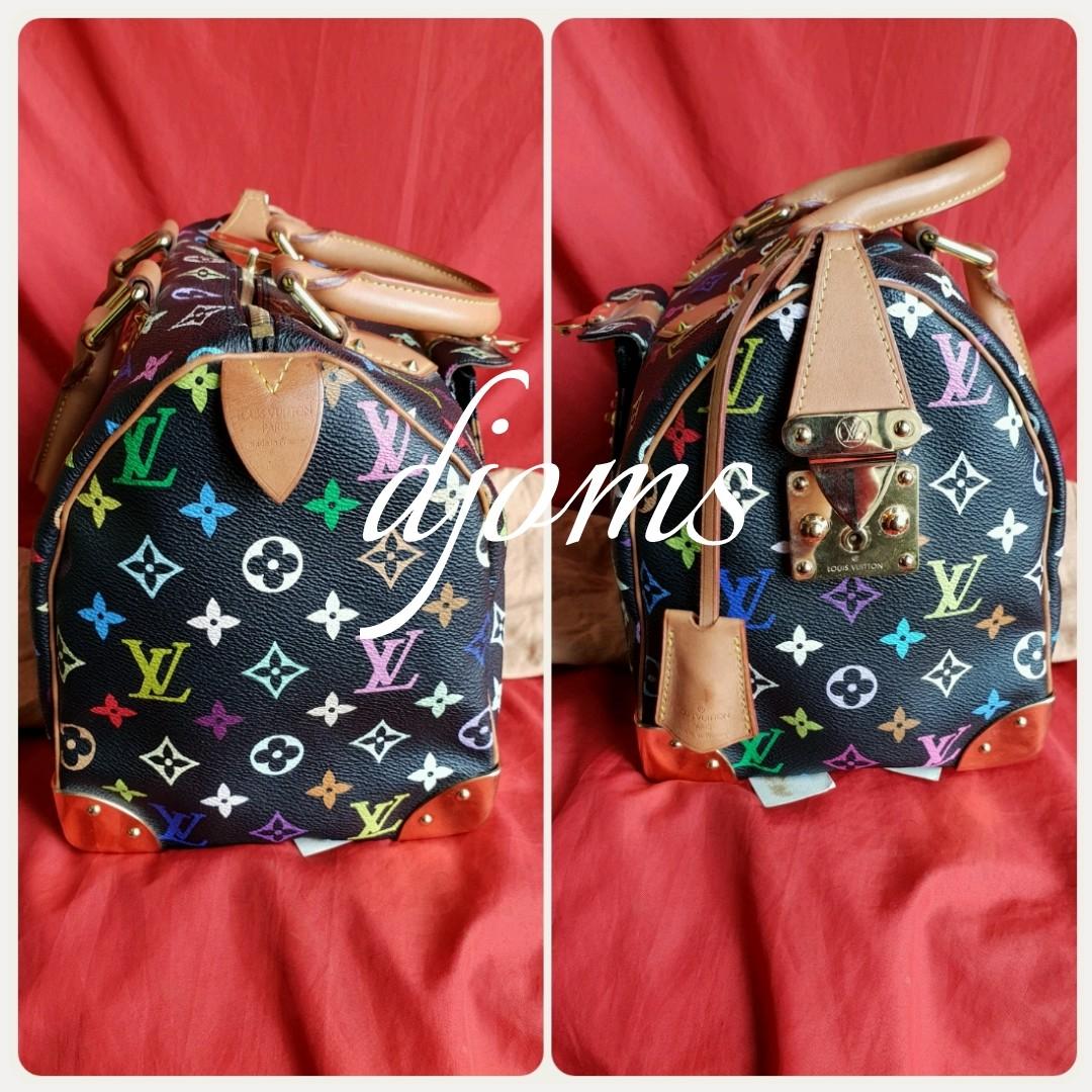 Speedy doctor 25 leather handbag Louis Vuitton Multicolour in Leather -  29426140