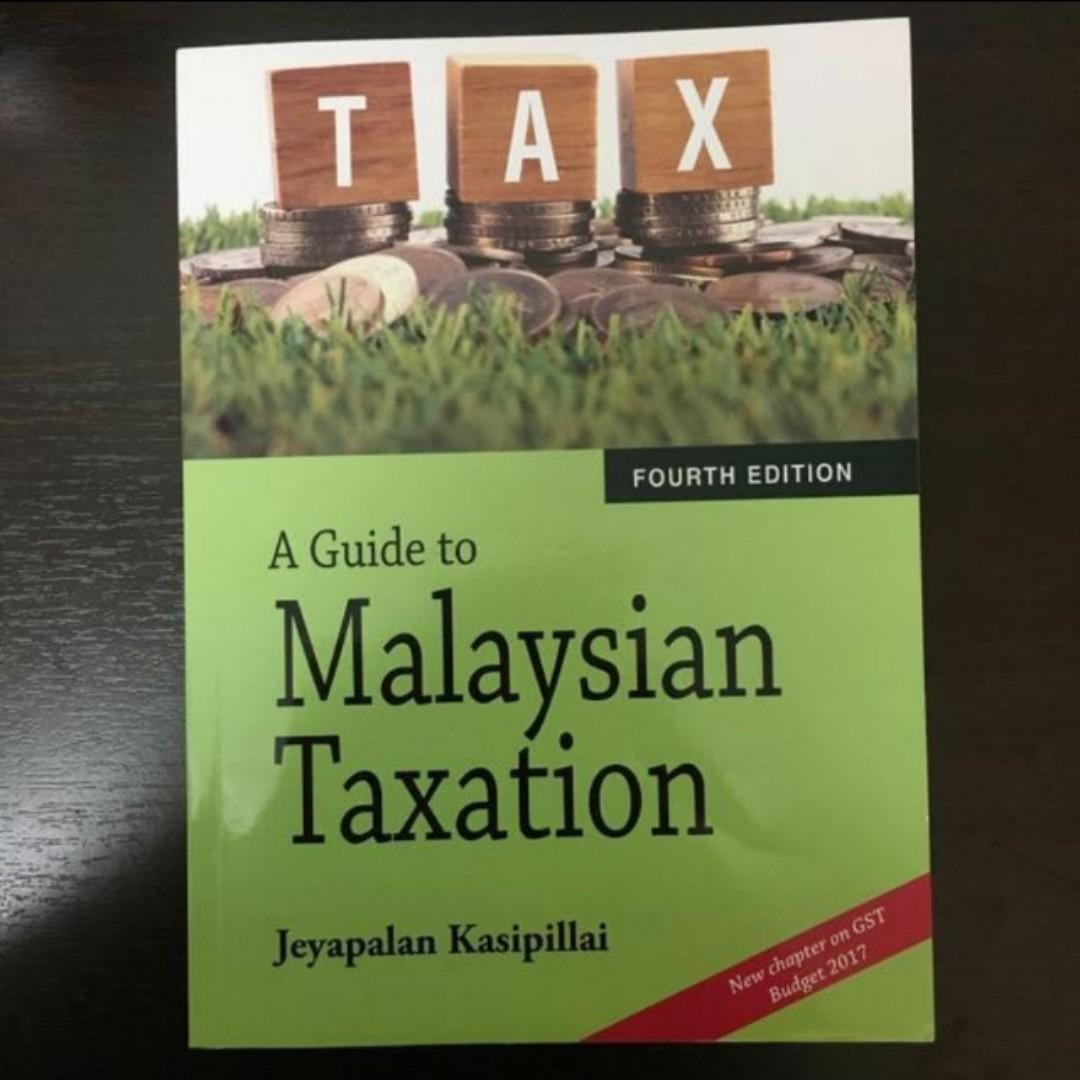 Malaysian Income Tax Law Textbook By Jeyapalan Textbooks On Carousell