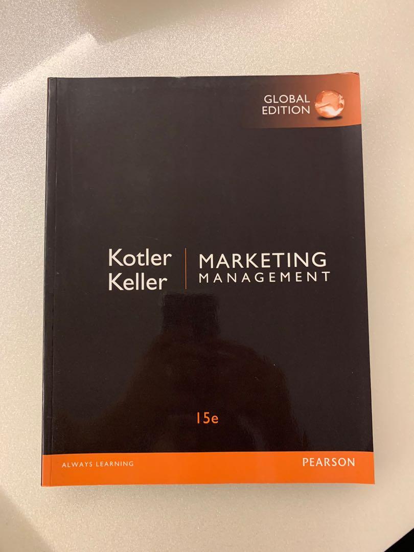 Marketing Management Kotler Keller 15th Edition Books Stationery Textbooks Professional Studies On Carousell