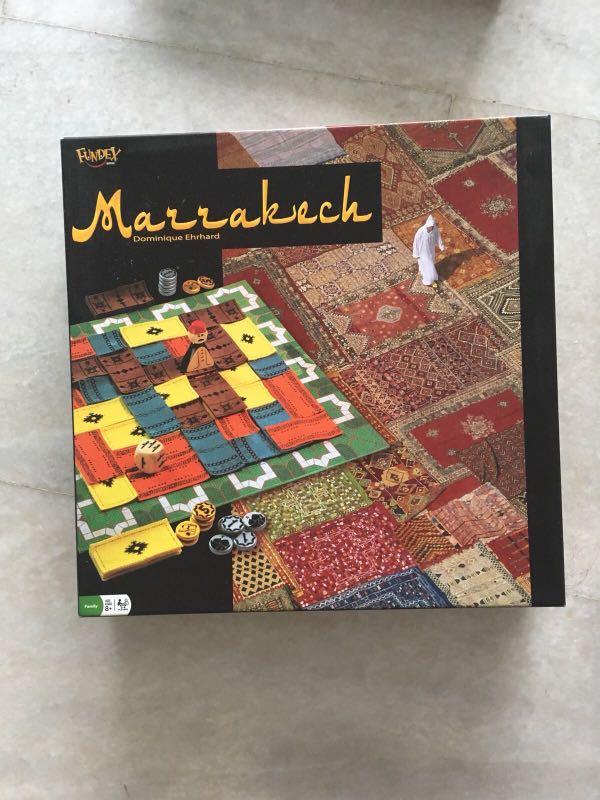 Marrakech Board and Card Games 