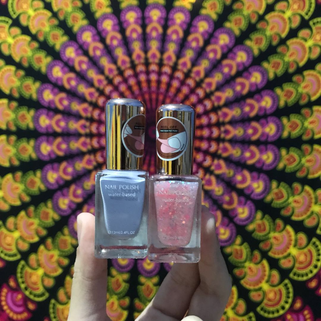 Miniso Nail Polish (Water Based), Kesehatan & Kecantikan, Parfum, Kuku