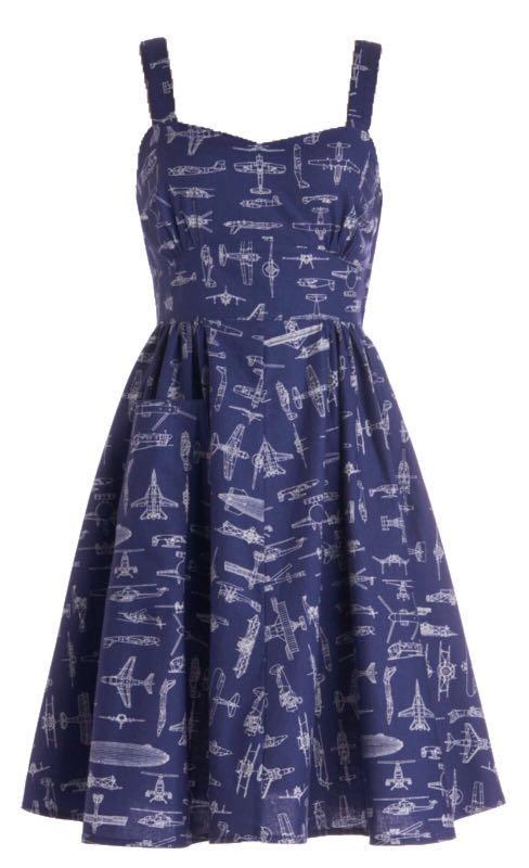 Modcloth airplane dress outlet