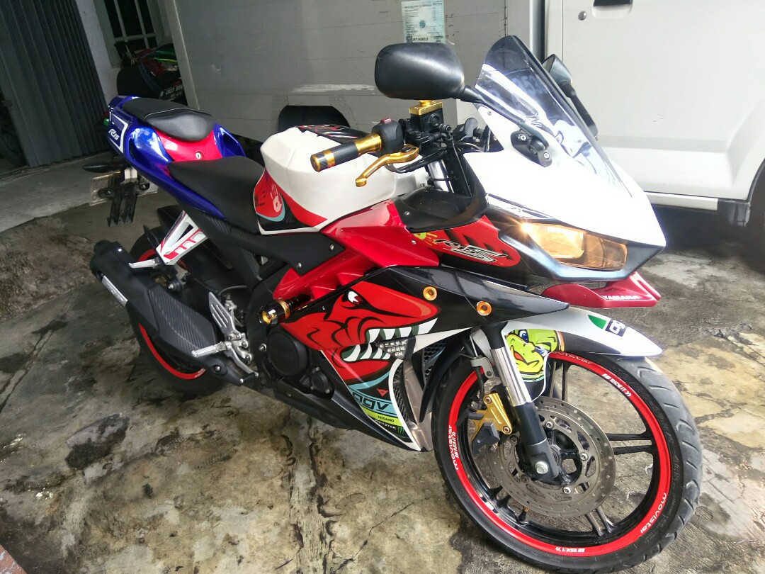 MOTOR YAMAHA R15 V2 FULL MODIFIKASI Motorbikes On Carousell MOTOR YAMAHA R15 V2 FULL MODIFIKASI Motorbikes On Carousell