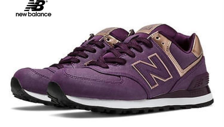purple and gold shoes womens