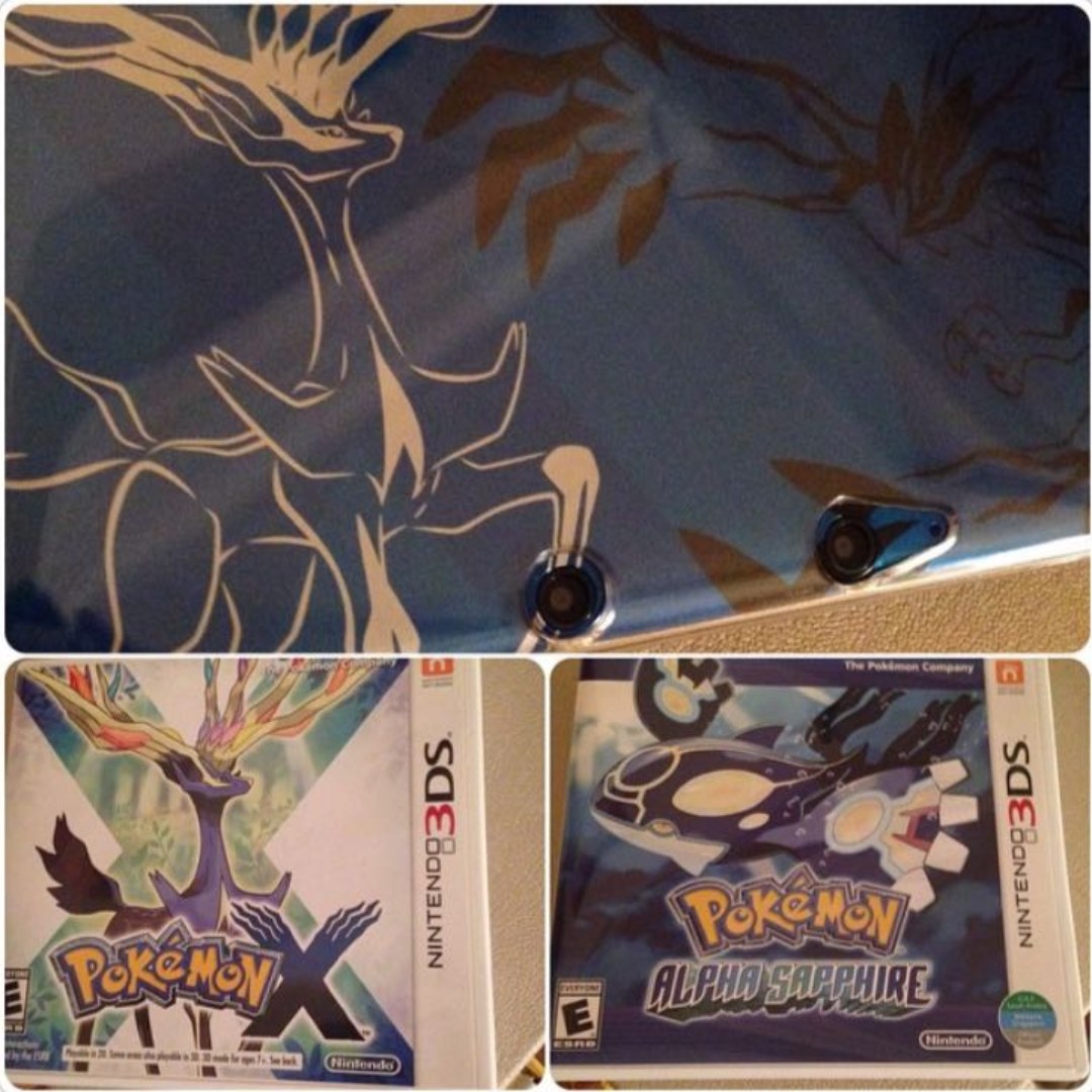 Pokemon Xy 3ds Xl Blue Pokemon X And Alpha Sapphire Game Video Gaming Video Game Consoles Nintendo On Carousell
