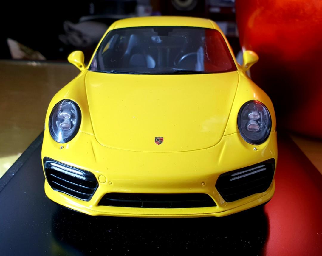 Porsche 911 Turbo S Diecast Model Car 1 18 Scale Limited, Hobbies & Toys, Toys & Games on Carousell