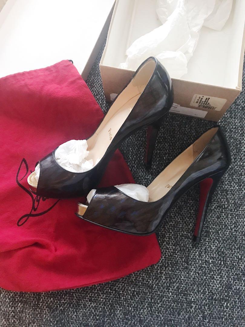 Price lowered! Christian Louboutin privé from Saks avenue, Women's Footwear, Loafers on Carousell