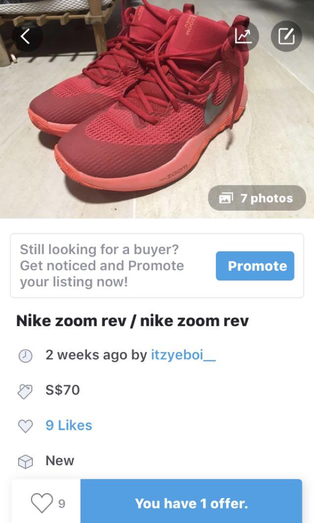 Nike zoom rev 2018 clearance
