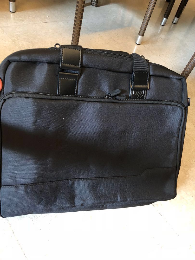 hp laptop leather bag price