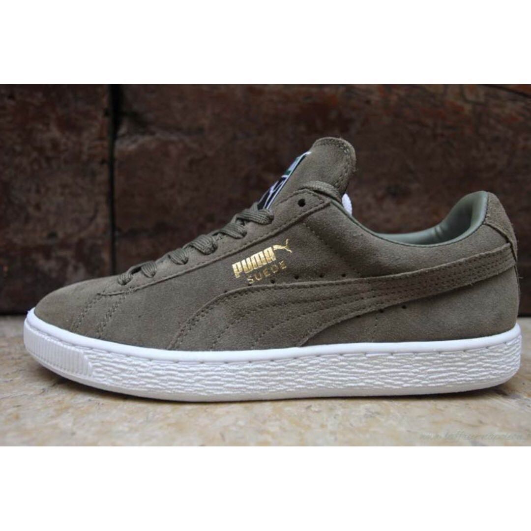 Puma olive new arrivals green shoes womens