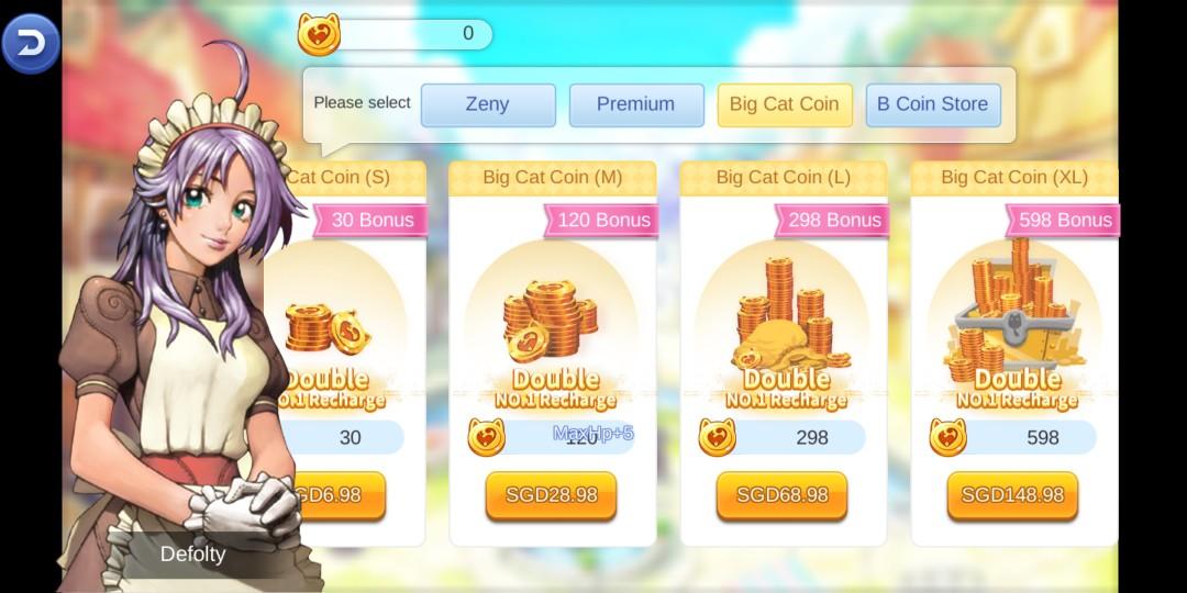 Ragnarok M Eternal Love Coins Toys Games Video Gaming In Game