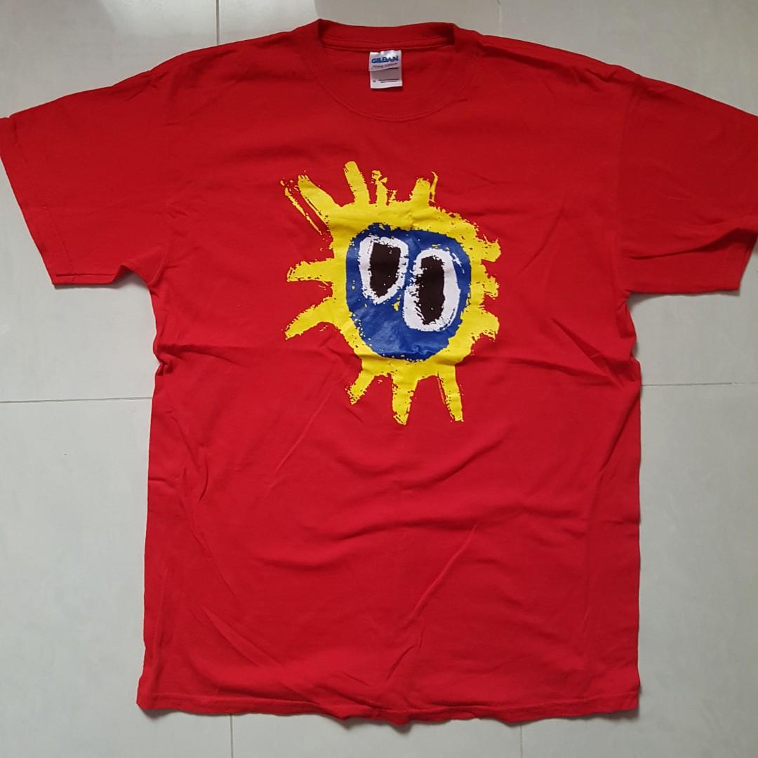 screamadelica t shirt red
