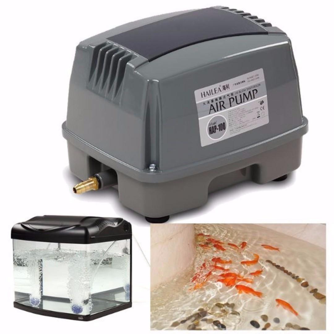 SALES!! Hailea Hap60 / 80 / 100 Big Air Pump For Aquarium Fish Tank