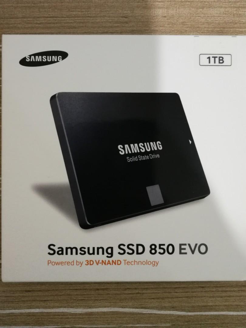 Samsung Ssd 850 Evo 1tb Electronics Others On Carousell