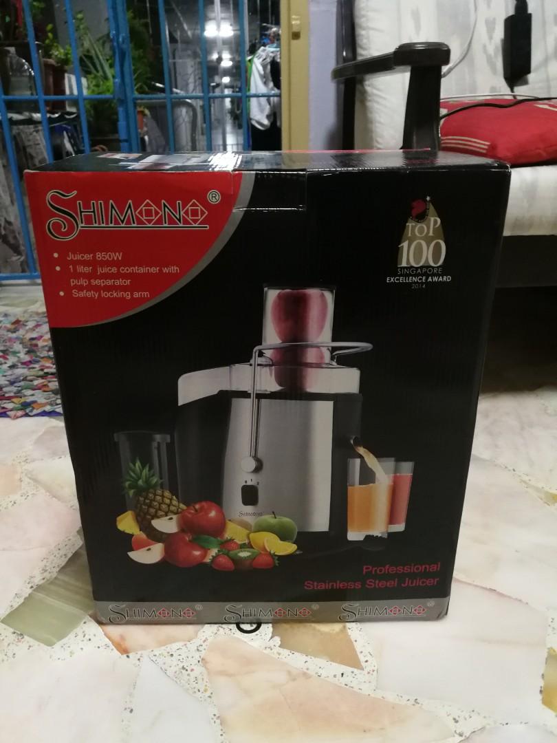 SHIMANO JUICE BLENDER STAINLESS STEEL, TV & Home Appliances, Kitchen Appliances, Juicers