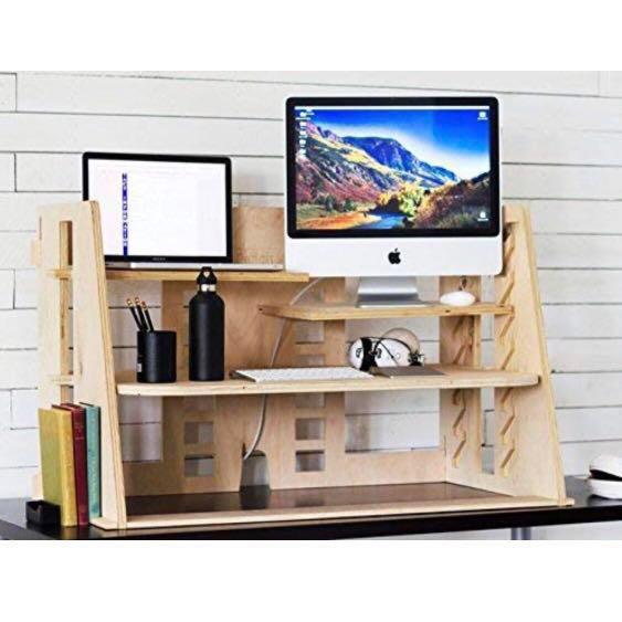 Standing Desk Customisable Solid Wood Ervo Brand Furniture