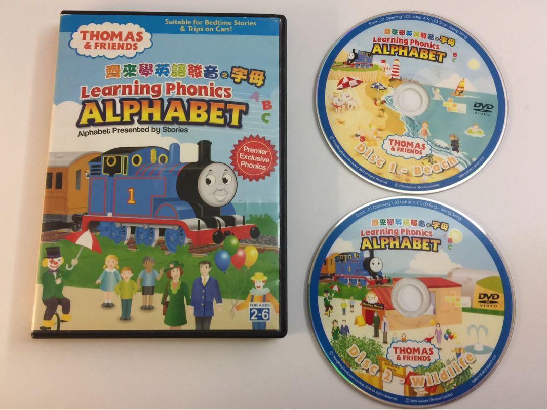 Thomas & Friends Learning Phonics Alphabet, 興趣及遊戲, 書本 & 文具, 小說 & 故事書