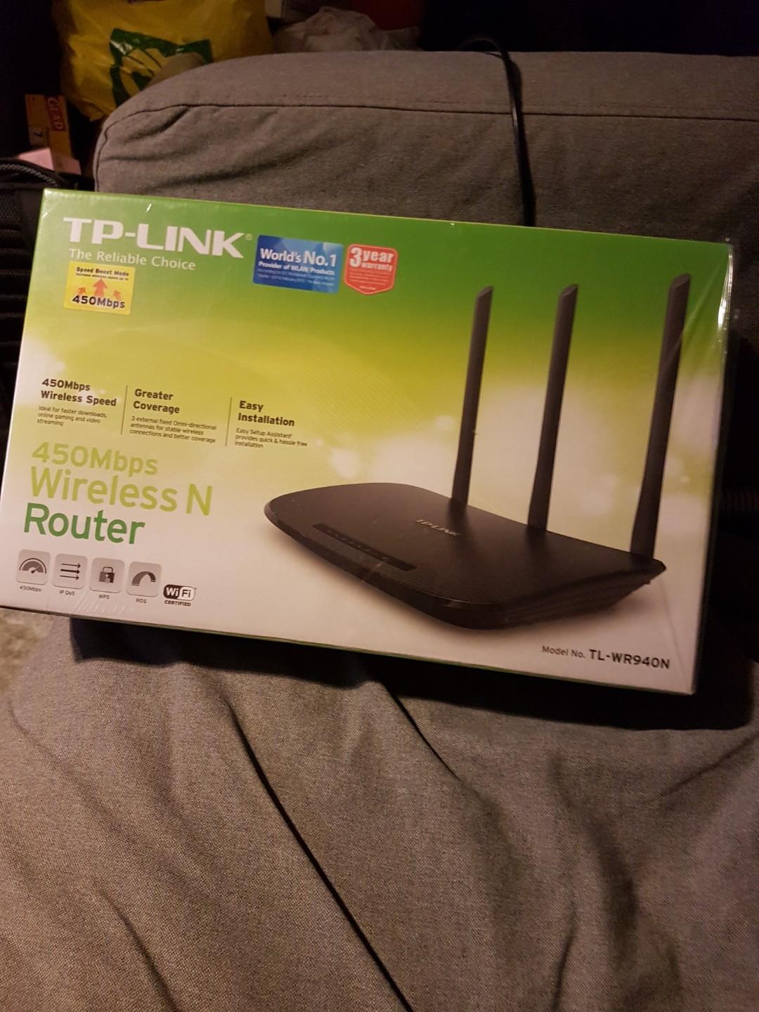 TP Link router, Computers & Tech, Parts & Accessories, Networking on ...