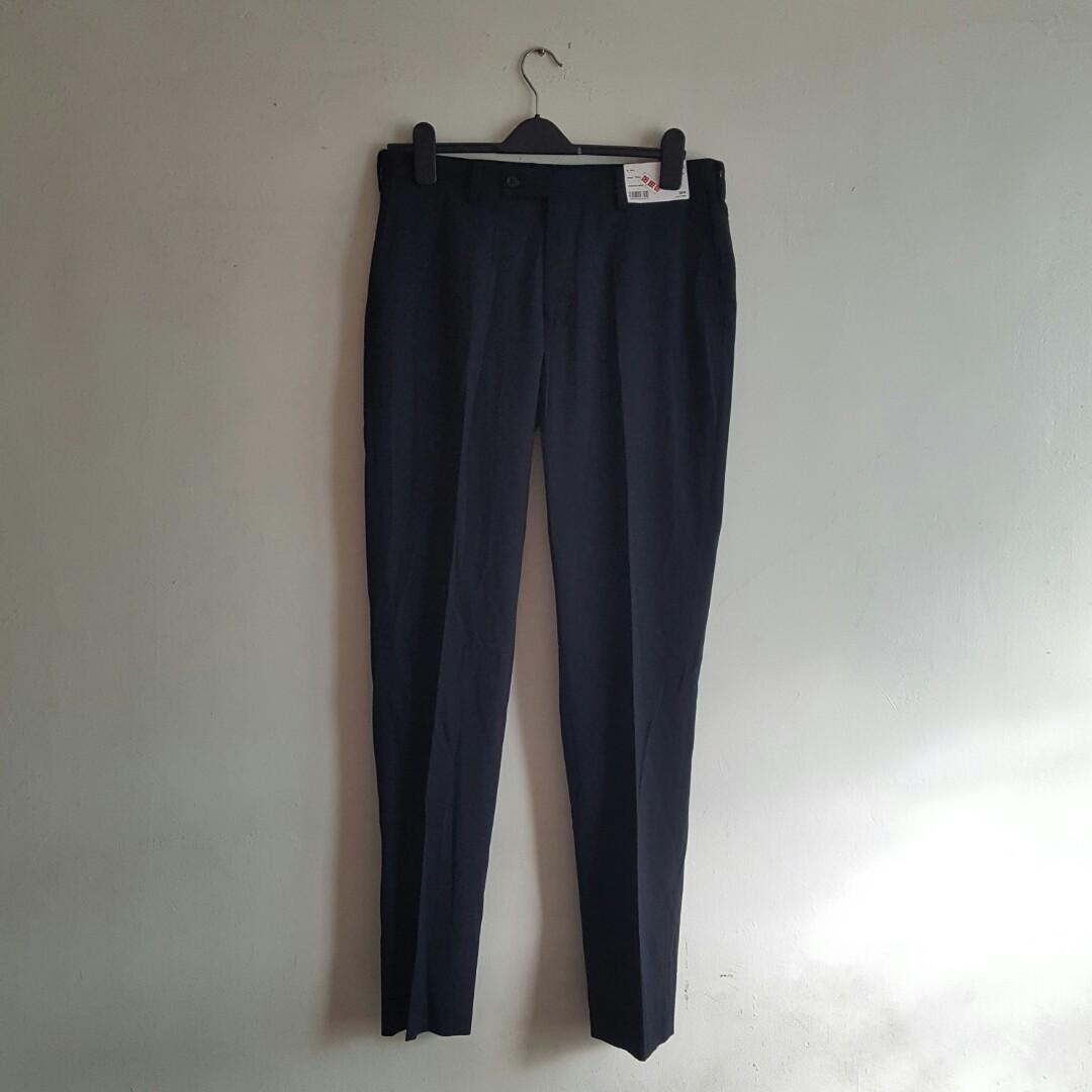 uniqlo wool trousers