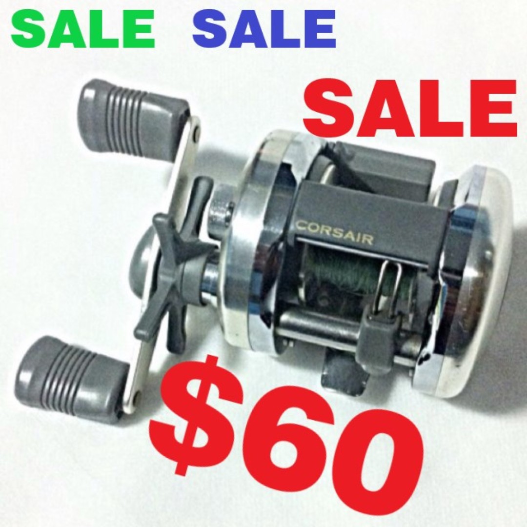 USED - Shimano Corsair CS300 Super Stopper BaitCasting Reel - 3BB - Right  Hand – Malaysia, Sports Equipment, Bicycles & Parts, Parts & Accessories on  Carousell