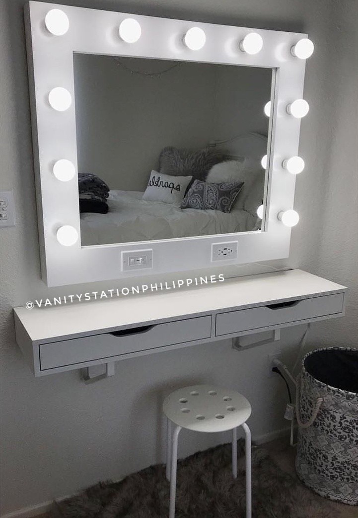 vanity dresser with mirror