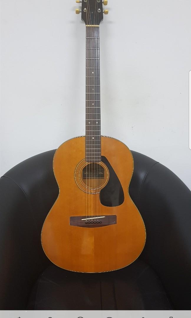 Yamaha Vintage FG 75 Acoustic Guitar, Hobbies & Toys, Music ...
