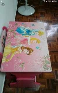 Solid wood table chair rm 60