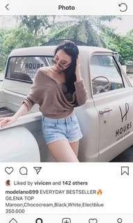 Modelano Gilena Top // dijual cepat // turun harga!!