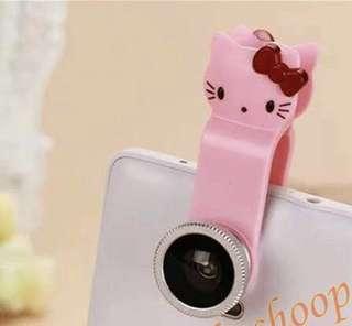 Kamera fisheye super wide lens Hello Kitty