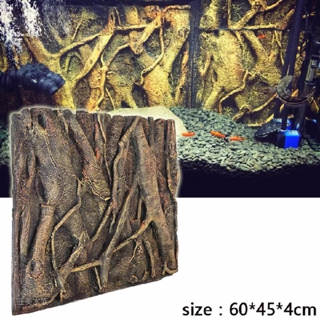 3d Background For Aquarium Fish Tank Reptile Tank Pet Supplies For Fish Fish Tank Accessories On Carousell