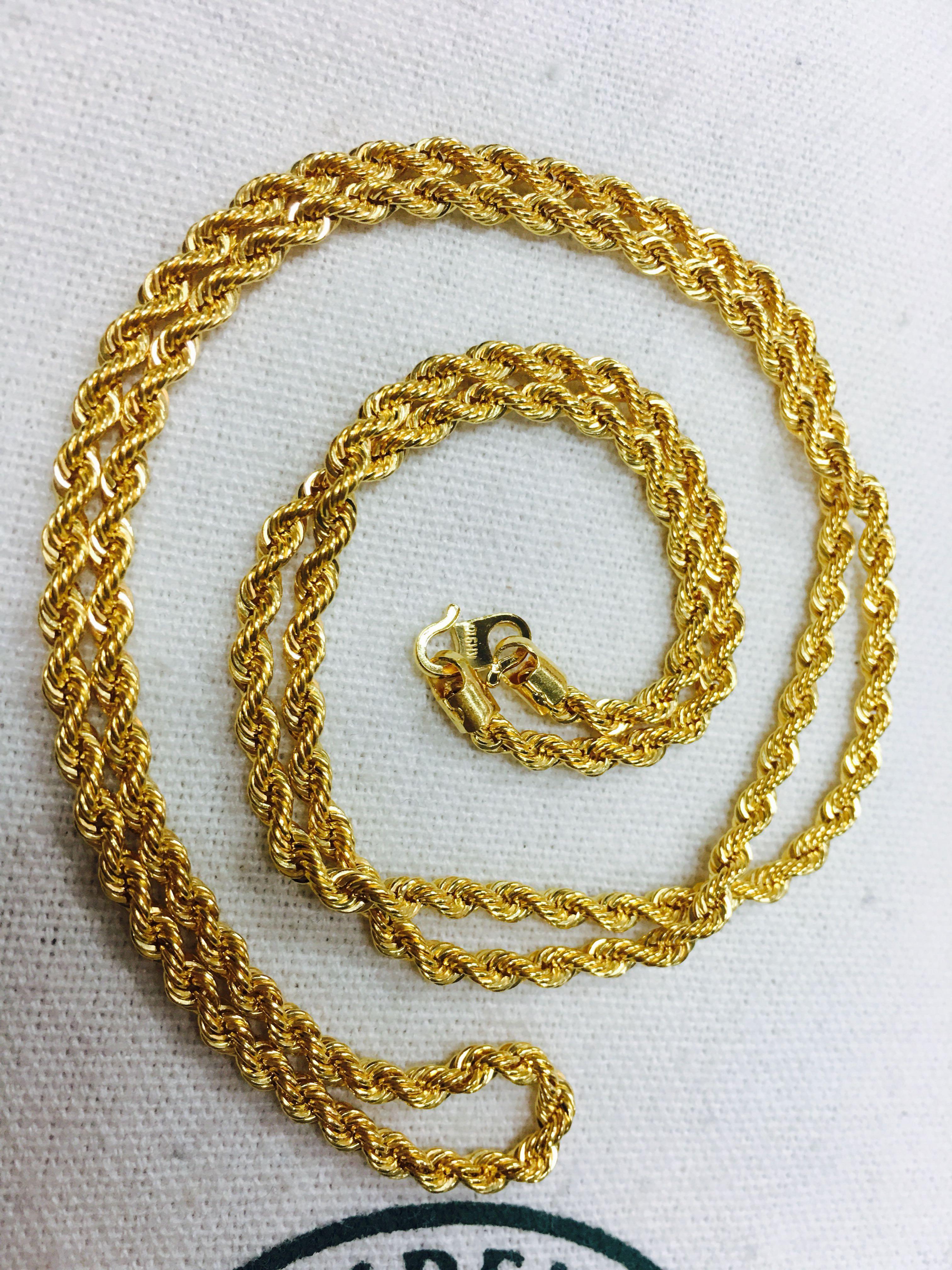 916 Gold Necklace, Women's Fashion 