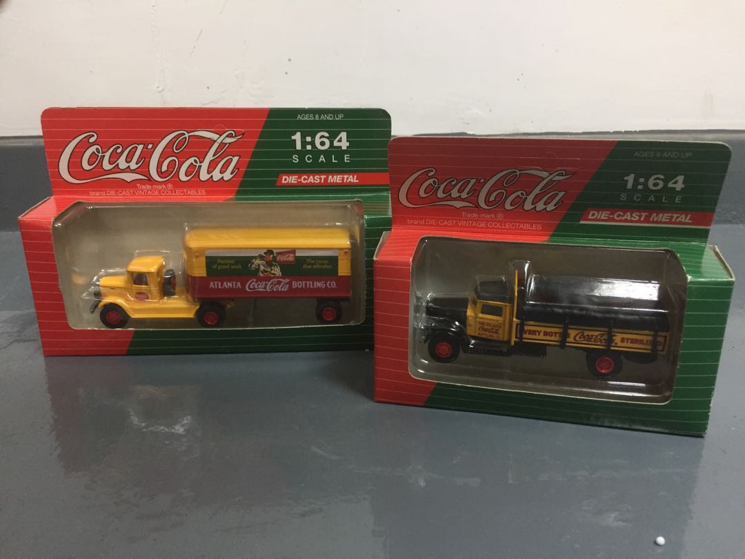 coca cola diecast cars