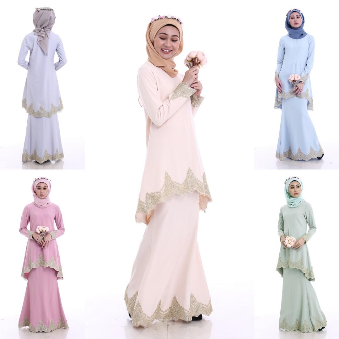Baju Nikah For Rent Muslimah Fashion Dresses On Carousell
