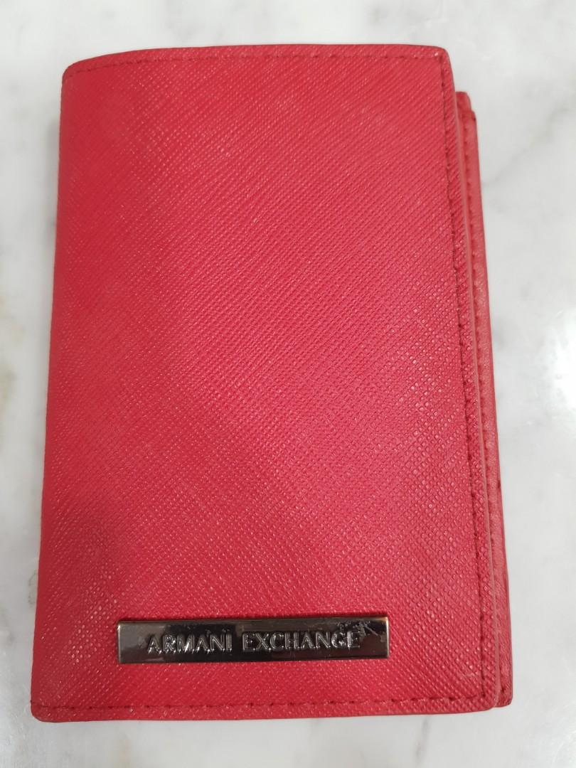 armani exchange card holder