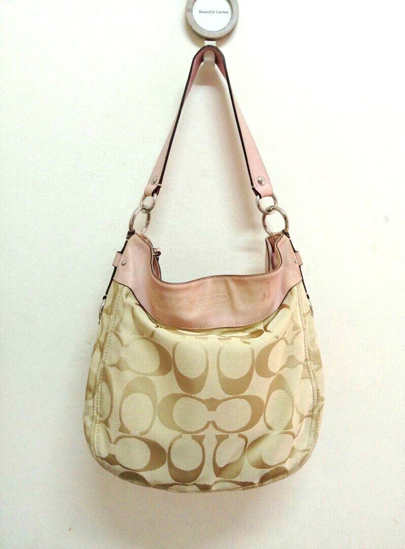 COACH AUTHENTIC. FABRIC 2 WAY BAG Women s Fashion Bags Wallets Tote Bags on Carousell