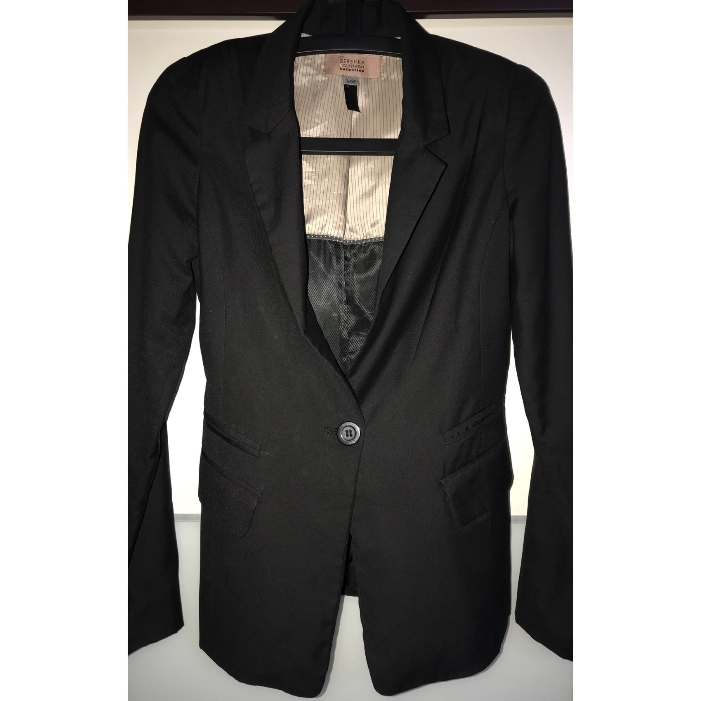 Bershka black blazer clearance