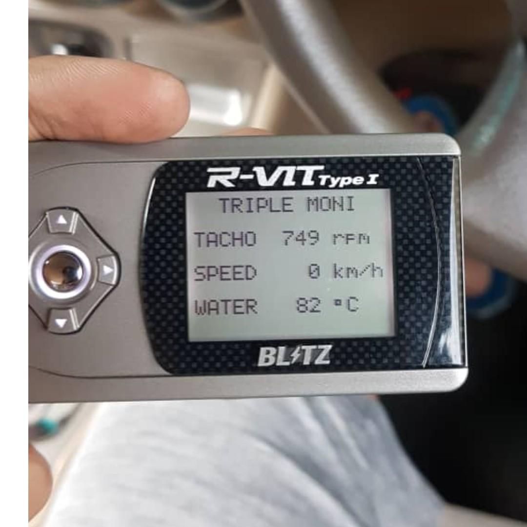 Blitz R-Vit Type 1 OBD Gauge, Auto Accessories on Carousell