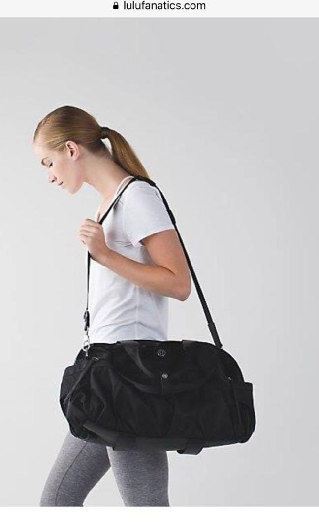 Lululemon gym outlet to win duffel