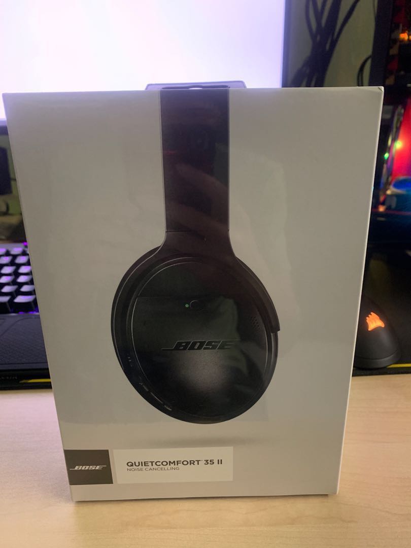 Bose QC35 II Black, Audio, Headphones & Headsets on Carousell