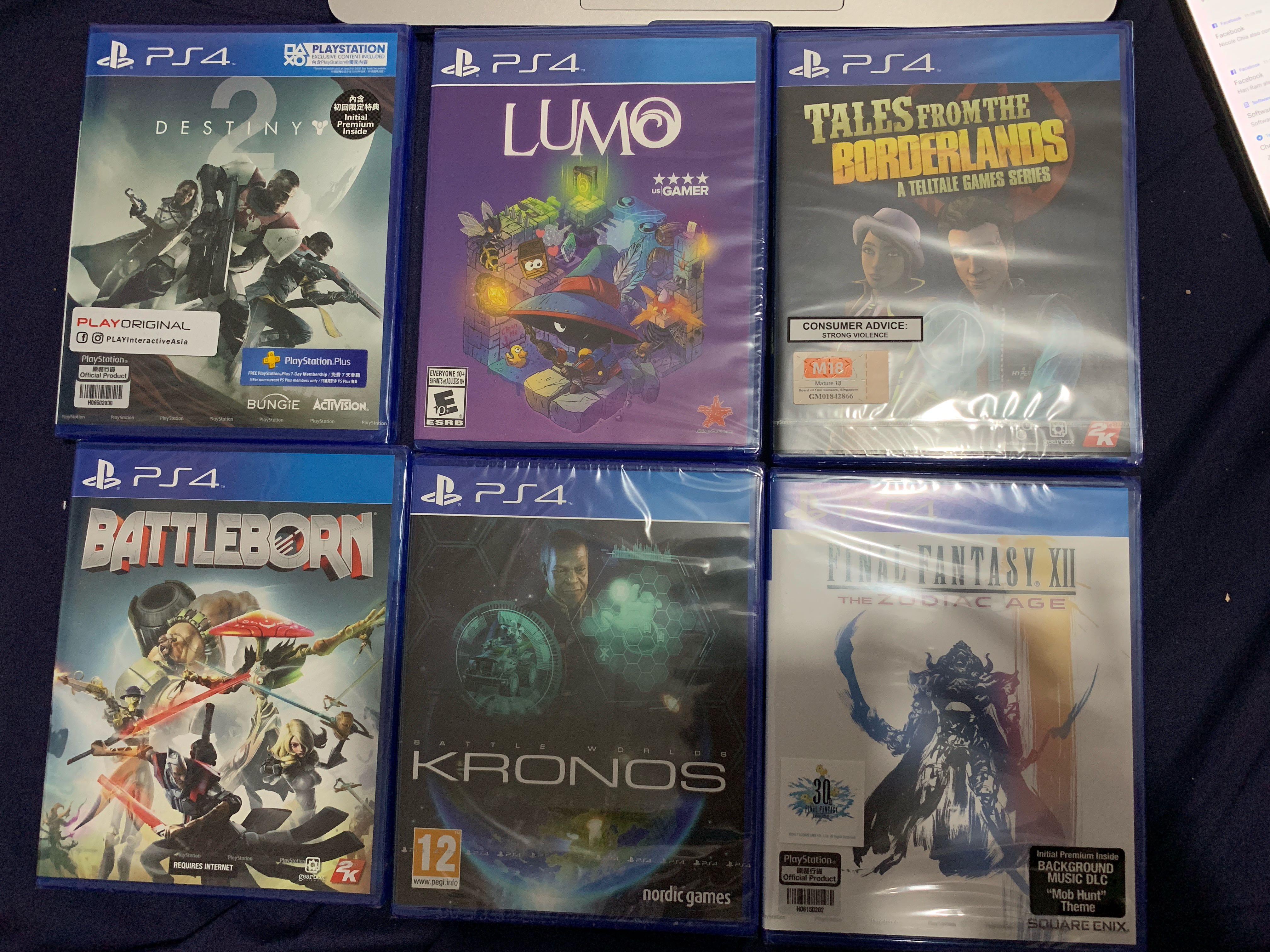 brand new ps4 games